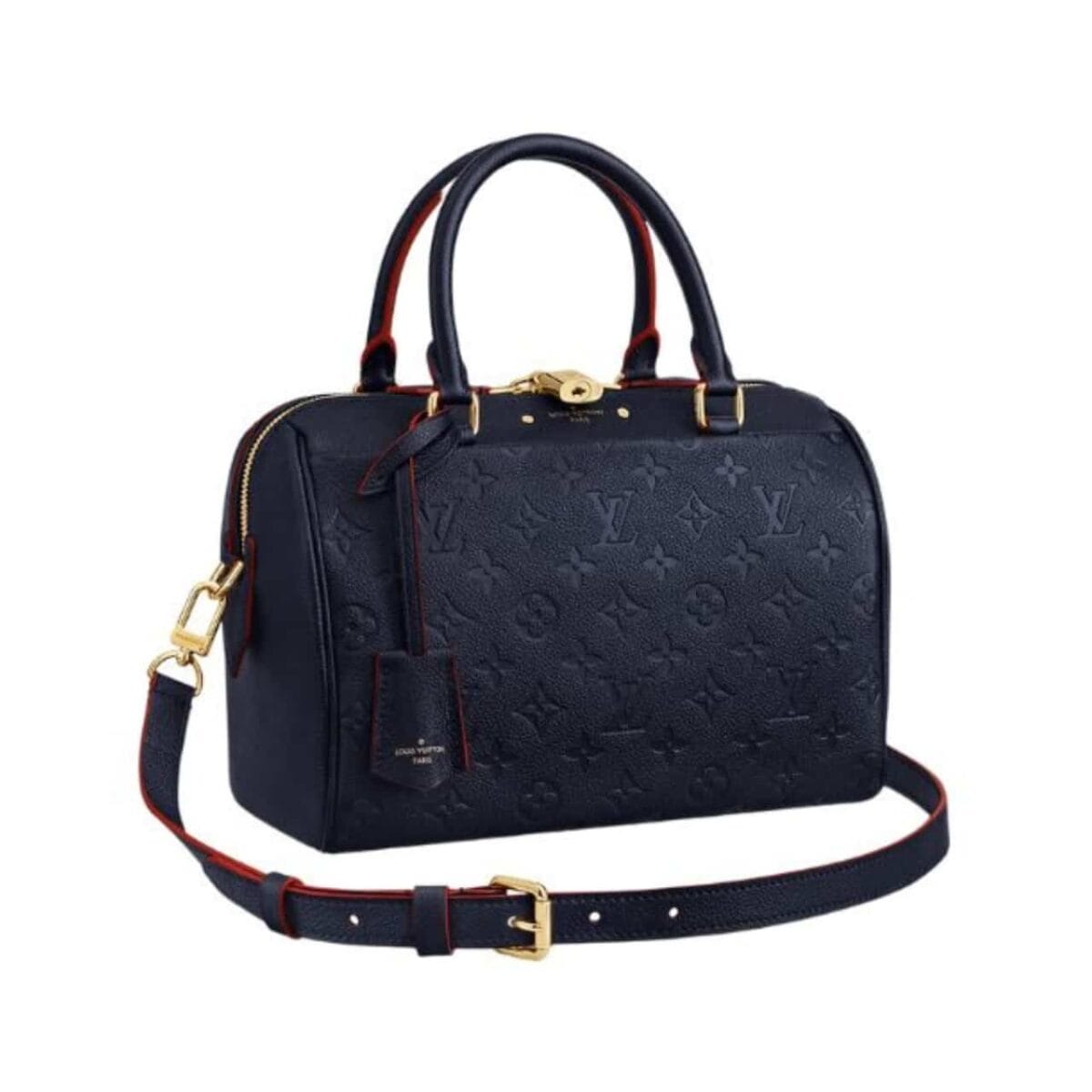 Louis Vuitton Speedy Bandouli?re 25 In Monogram Empreinte Navy 25Cm - Image 1