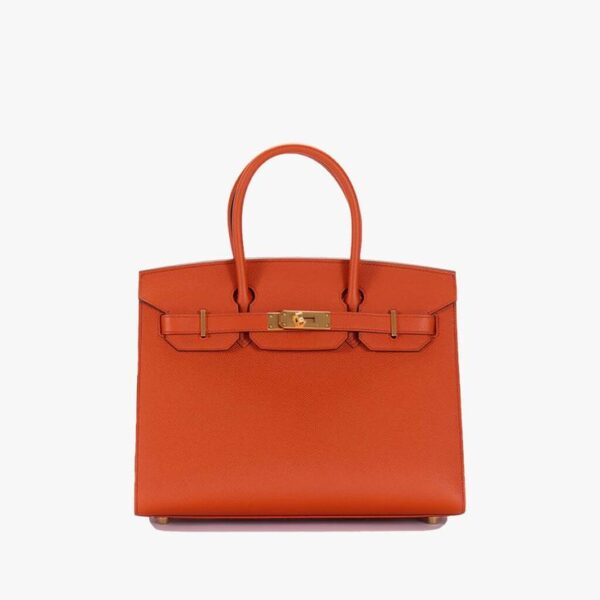 Hermes Birkin Epsom Sellier Terre Battue Gold Hardware 30Cm