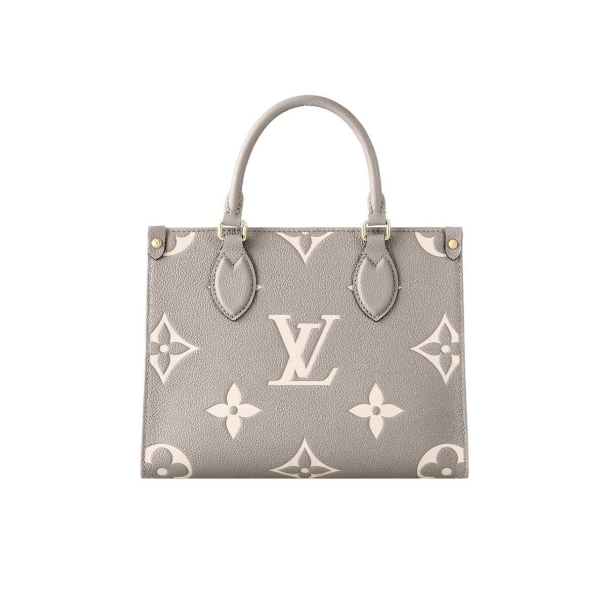 Louis Vuitton Onthego Pm Dove Grey Cream 25Cm - Image 1