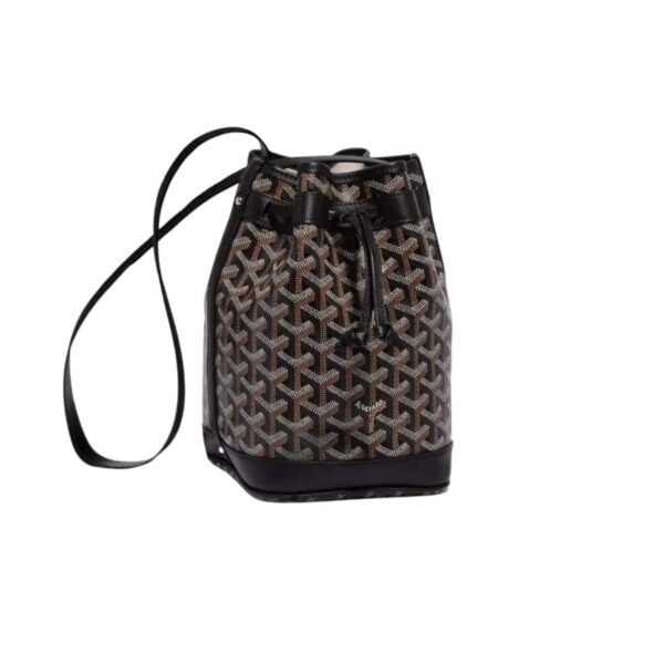 Goyard Goyardine Petit Flot Bucket Bag Black 23Cm Peflotpmlty01Cl01P