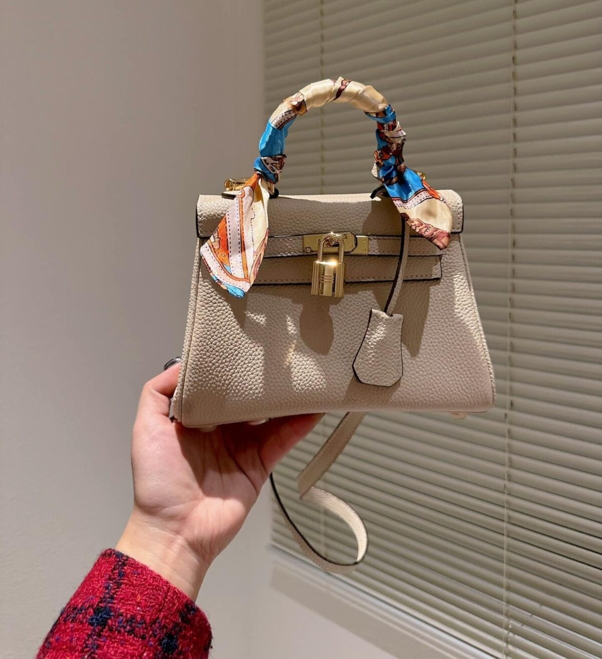 Hermes Kelly Togo Beige 20Cm - Image 2