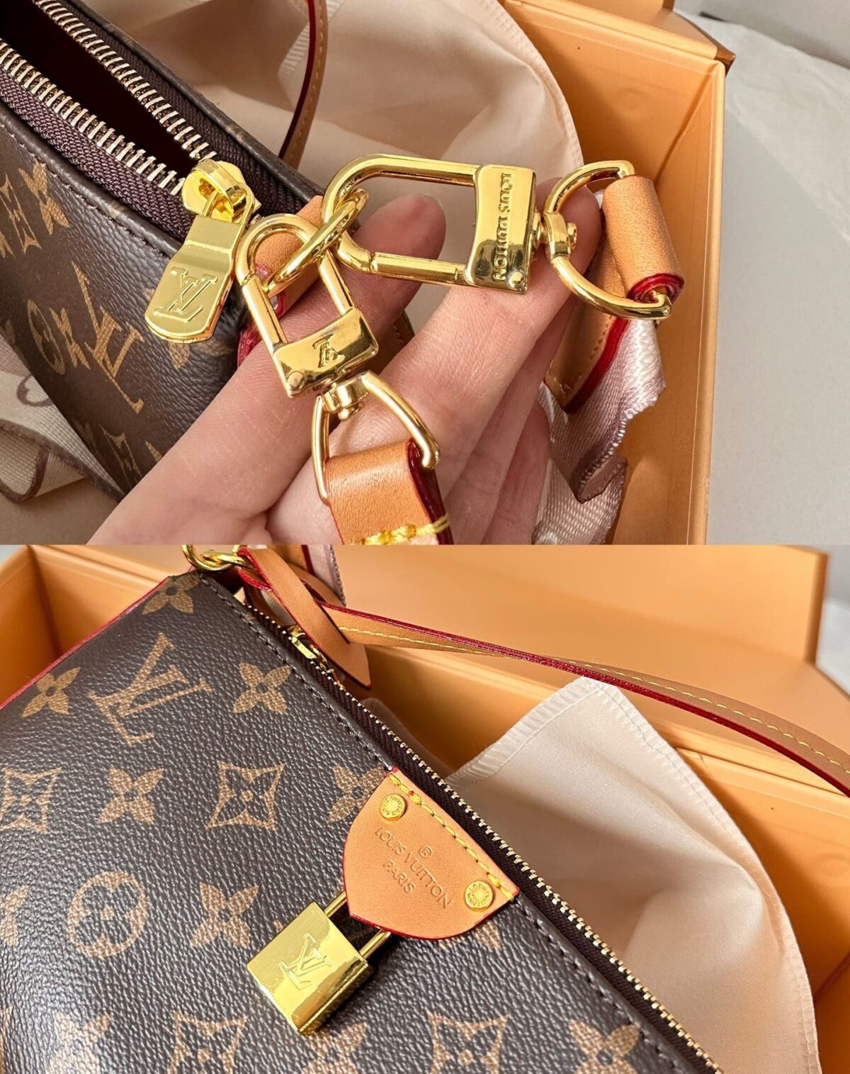 Louis Vuitton Pochette Tirette Monogram Canvas 23Cm M47123 - Image 8
