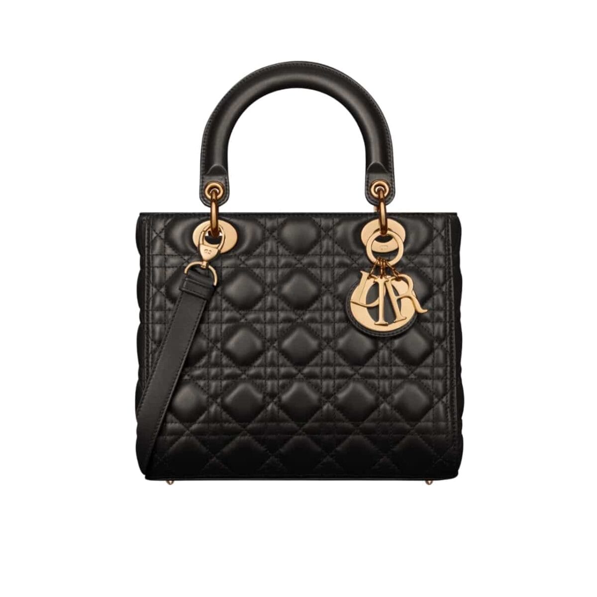 Dior Medium Lady Black Cannage M0565Onge_M900 24Cm - Image 1