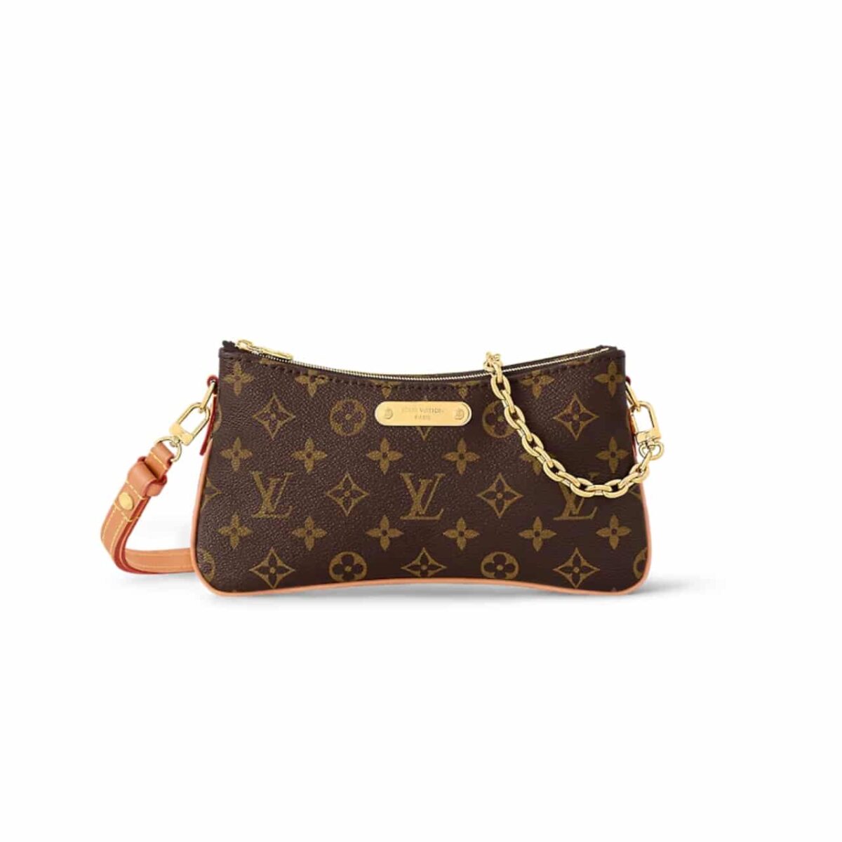 Louis Vuitton Liv Pochette Monogram Coated Canvas 20Cm M83008 - Image 1