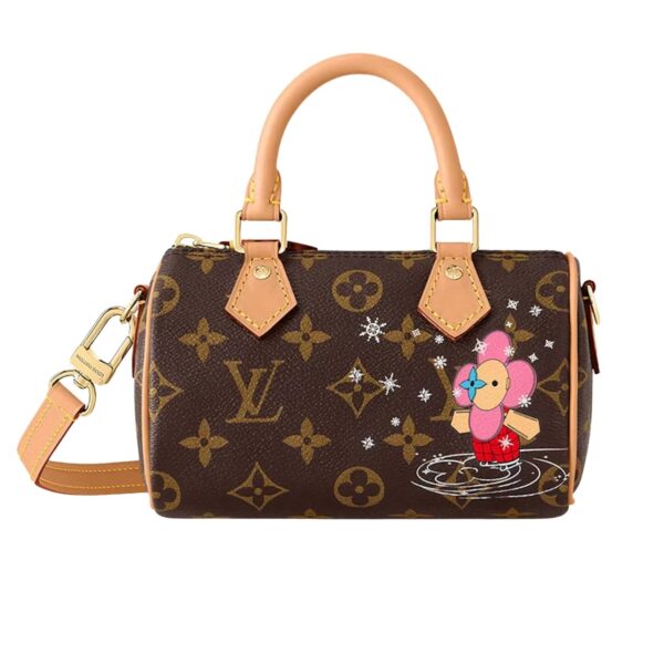 Louis Vuitton Lv Speedy Nano Xmas Animation 16Cm M82624