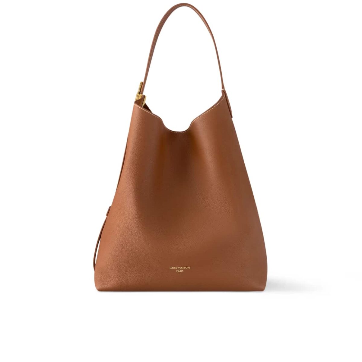 Louis Vuitton Low Key Hobo Bag With Gold Hardware In Cognac 32Cm M24974 - Image 1