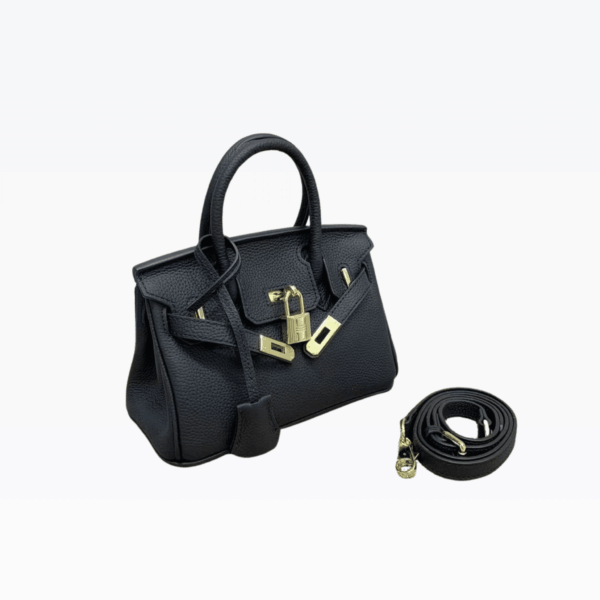 Hermes Birkin Mini Gold Hardware Epsom Black 20Cm