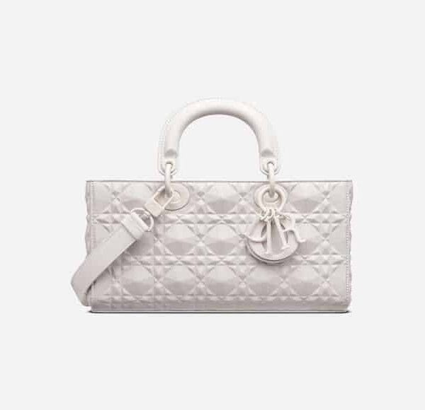 Dior Lady D-Joy Bag White 26Cm M0540Inea_M030