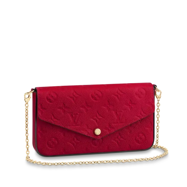Louis Vuitton Flicie Pochette Red M63700