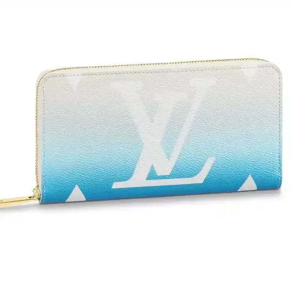 Louis Vuitton Zippy Wallet Blue M80359