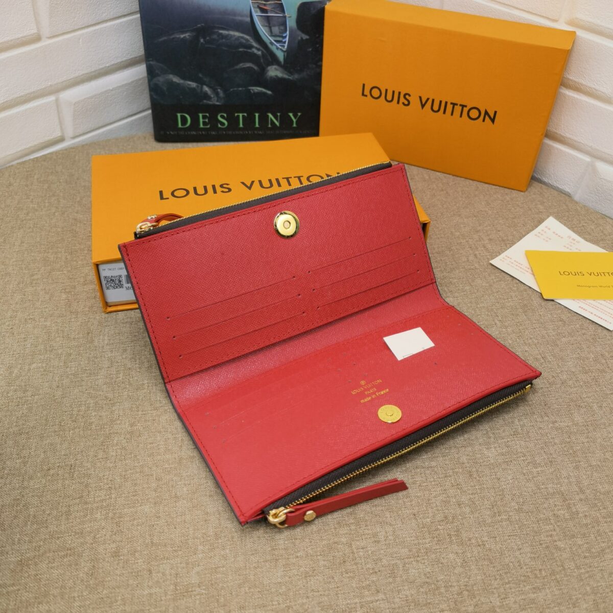 Louis Vuitton Monogram Wallet Adele M61269 - Image 8