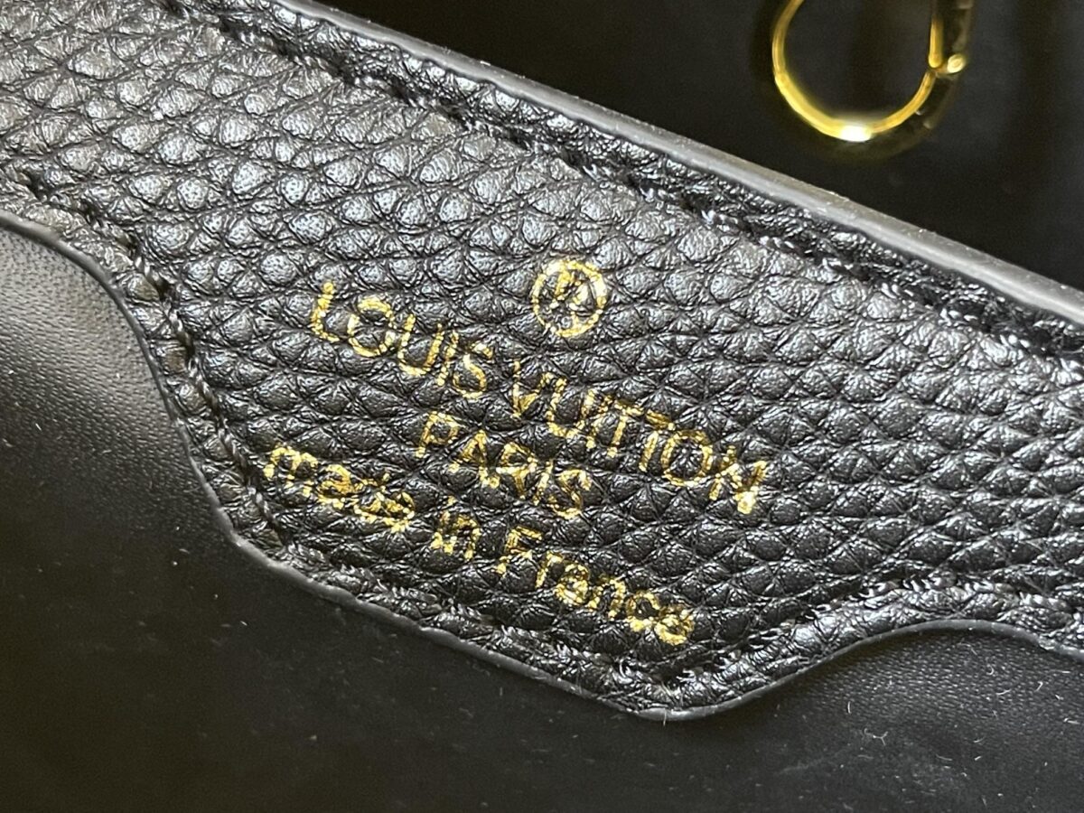 Louis Vuitton Capucines Mm Black 32Cm M59466 - Image 5