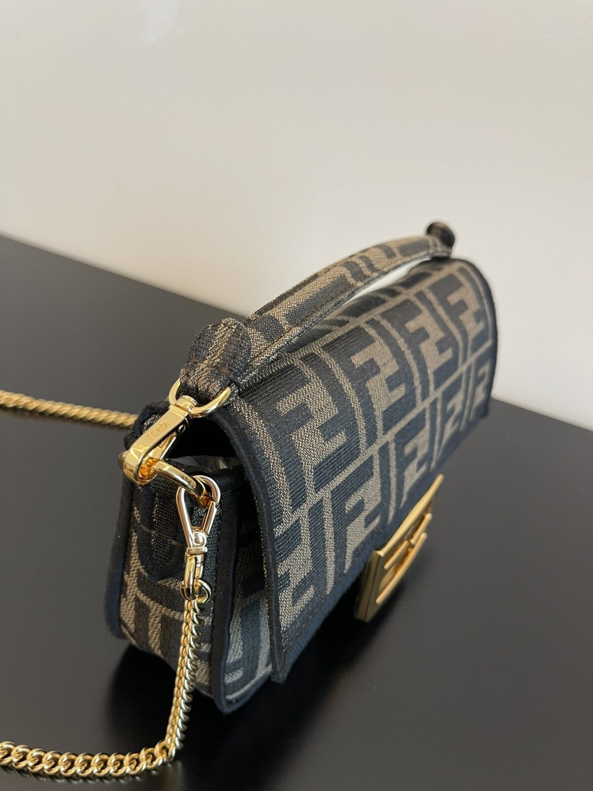 Fendi Mini Baguette Brown 8Bs017A6V5F17U4 - Image 4