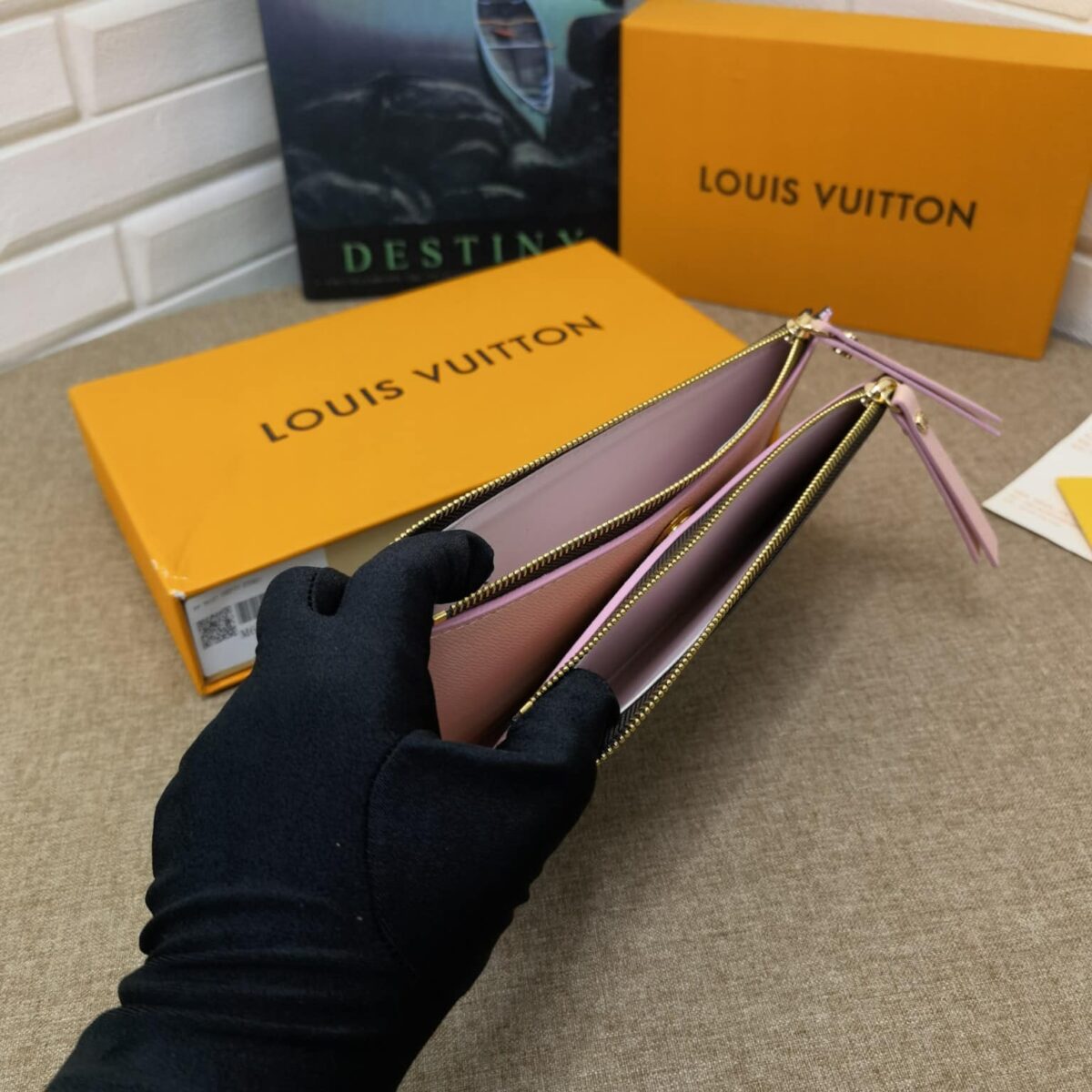 Louis Vuitton Monogram Wallet Adele Light Pink M61269 - Image 7