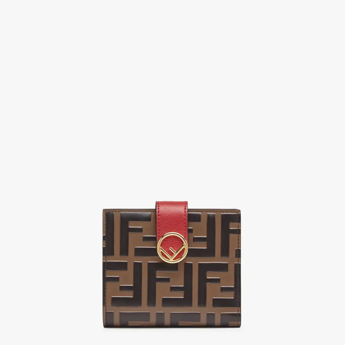 Fendi Wallet Bifold Red 8M0386Aaiif13Vj - Image 1