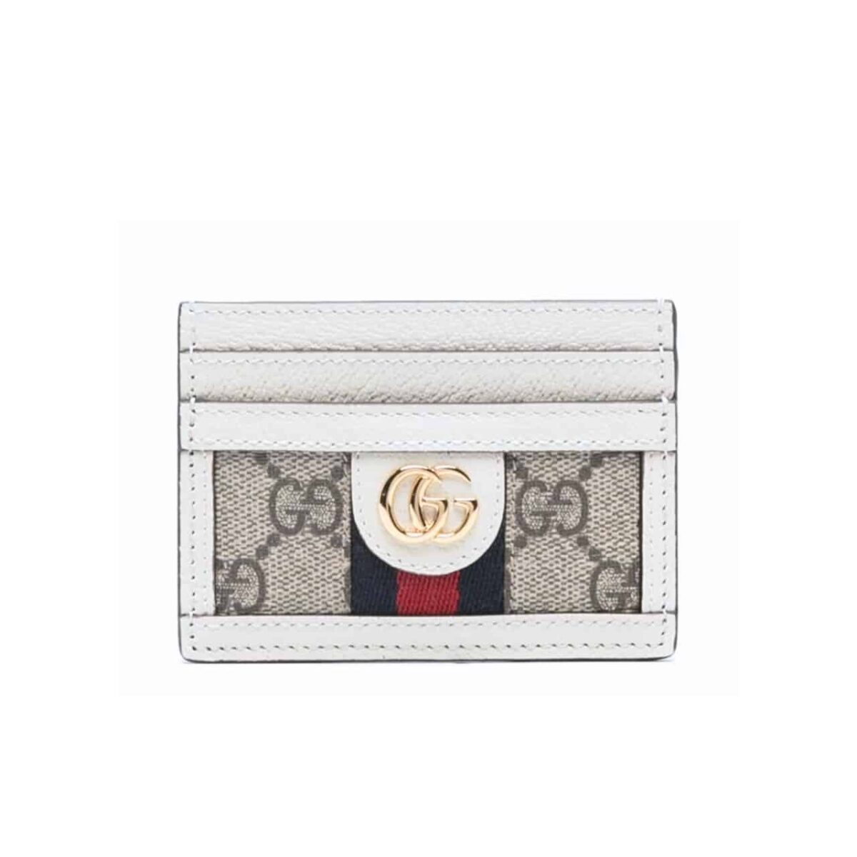 Gucci Ophidia Card Case White 9Cm - Image 1