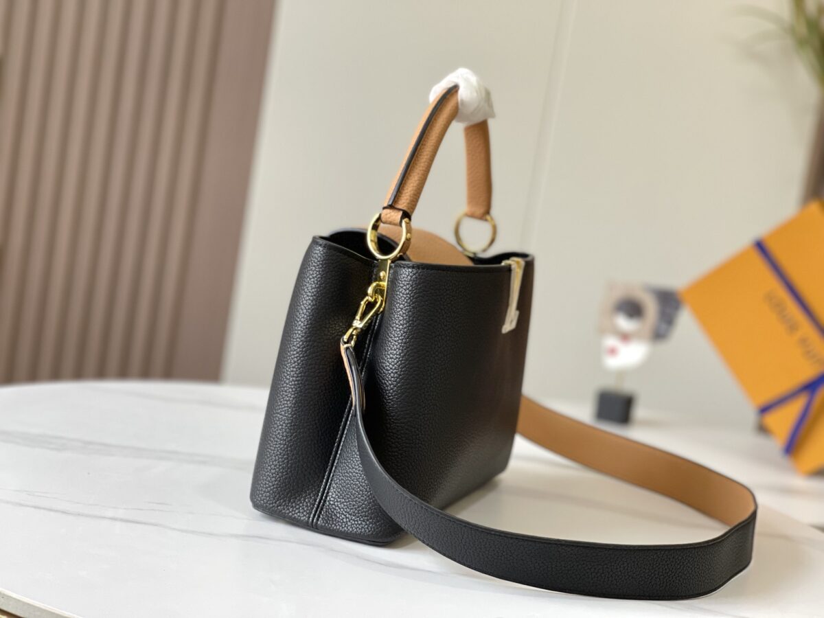 Louis Vuitton Capucines Mm Black 32Cm M59466 - Image 6