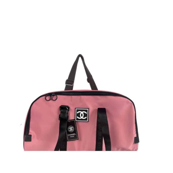 Chanel Sport Cc Duffle Bag Pink 51Cm