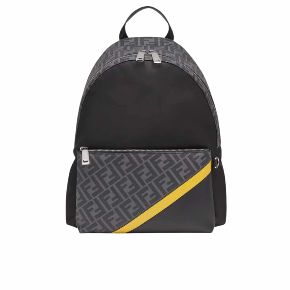 Fendi Diagonal Fendi Diagonal Backpack Nylon Black 35Cm 7Vz042A9Xtf17Bj - Image 1