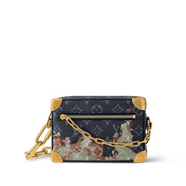 Louis Vuitton Mini Soft Trunk Bag Blue 18Cm M23731