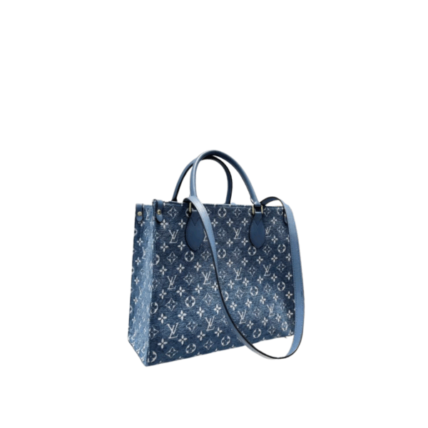 Louis Vuitton Onthego Mm 35Cm Blue Bag