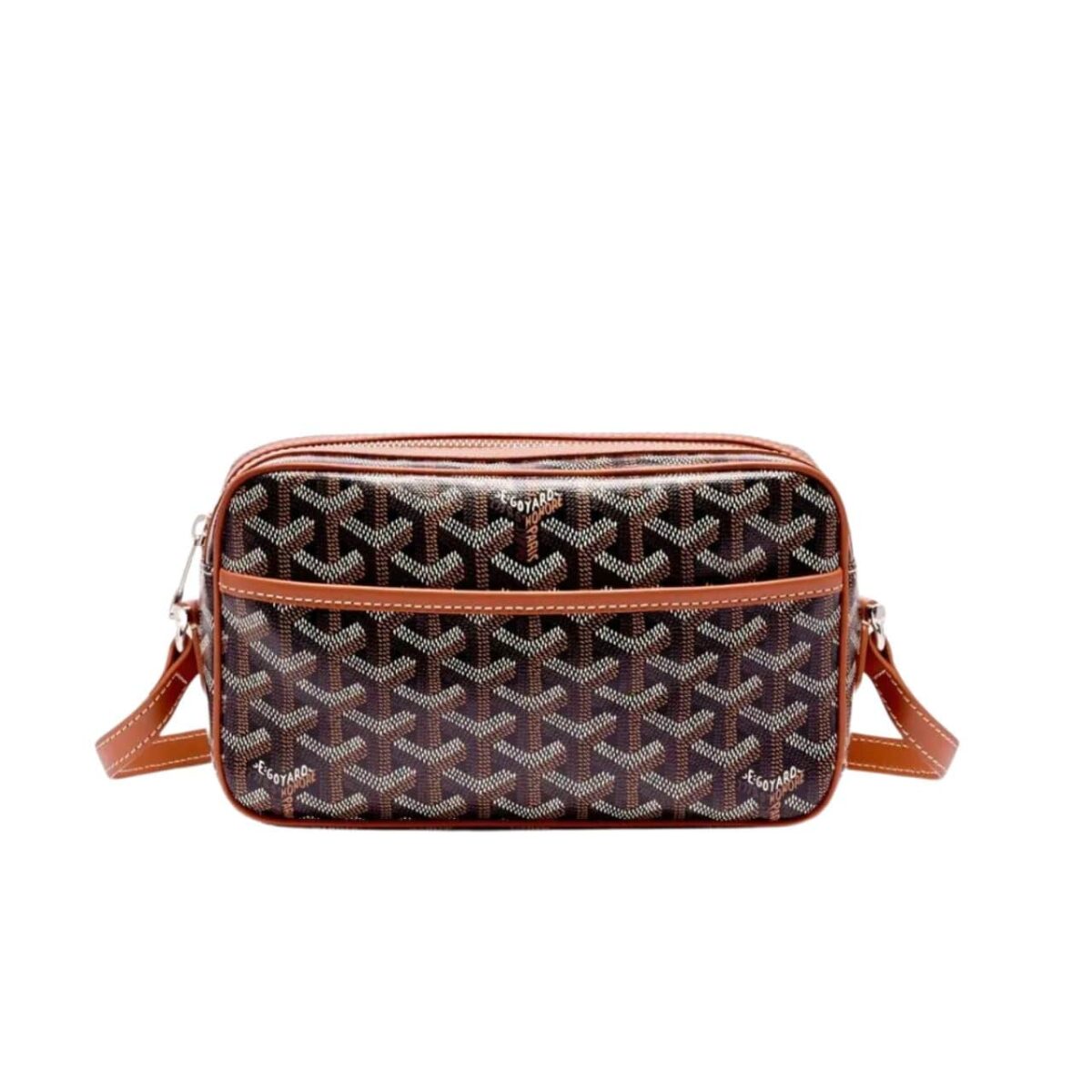 Goyard Cap Vert Pm Bag Black Tan 22Cm Capve2Pmlty01Cl03P - Image 1