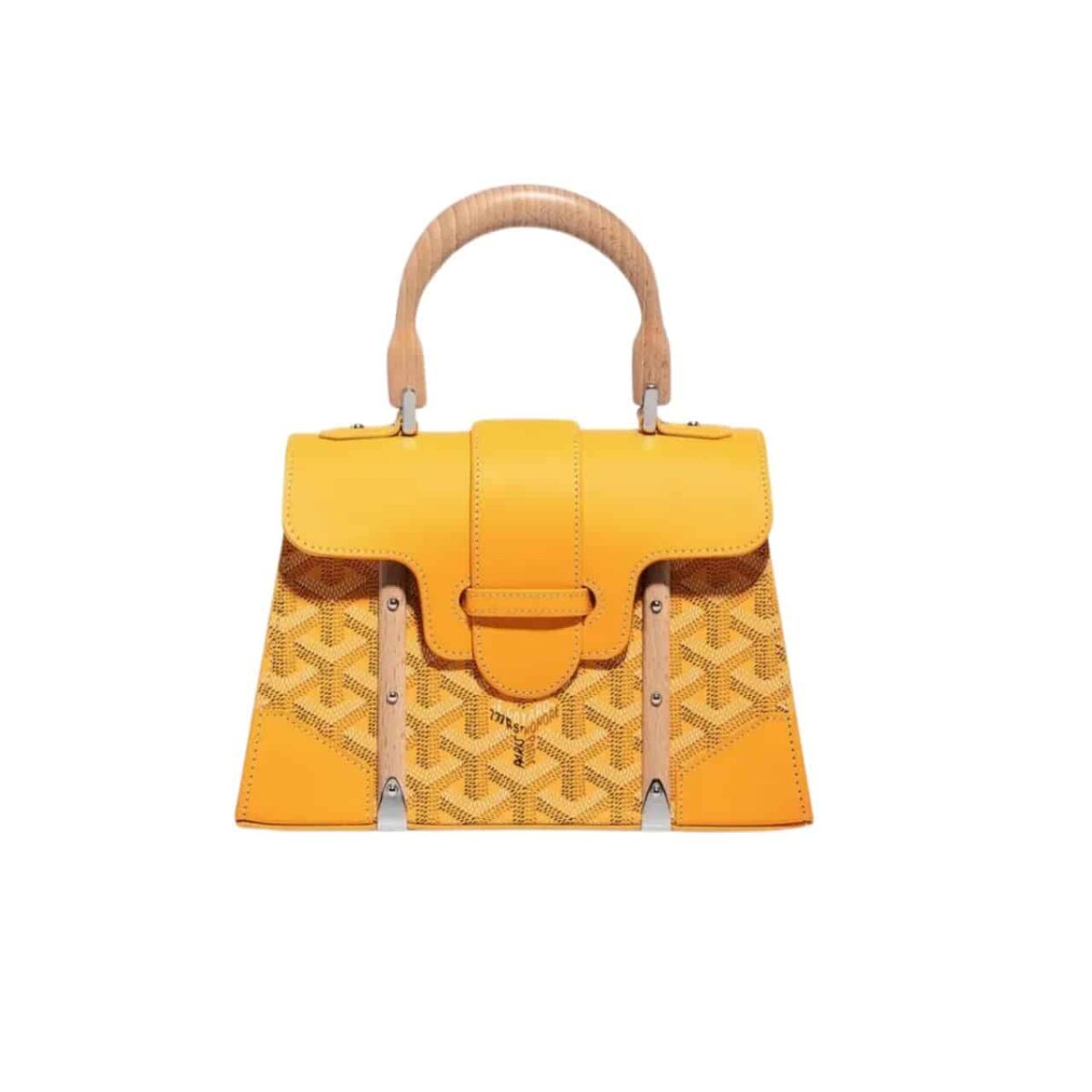 Goyard Saigon Structure Mini Bag Yellow 22Cm Saigobminty08Cl08P - Image 1