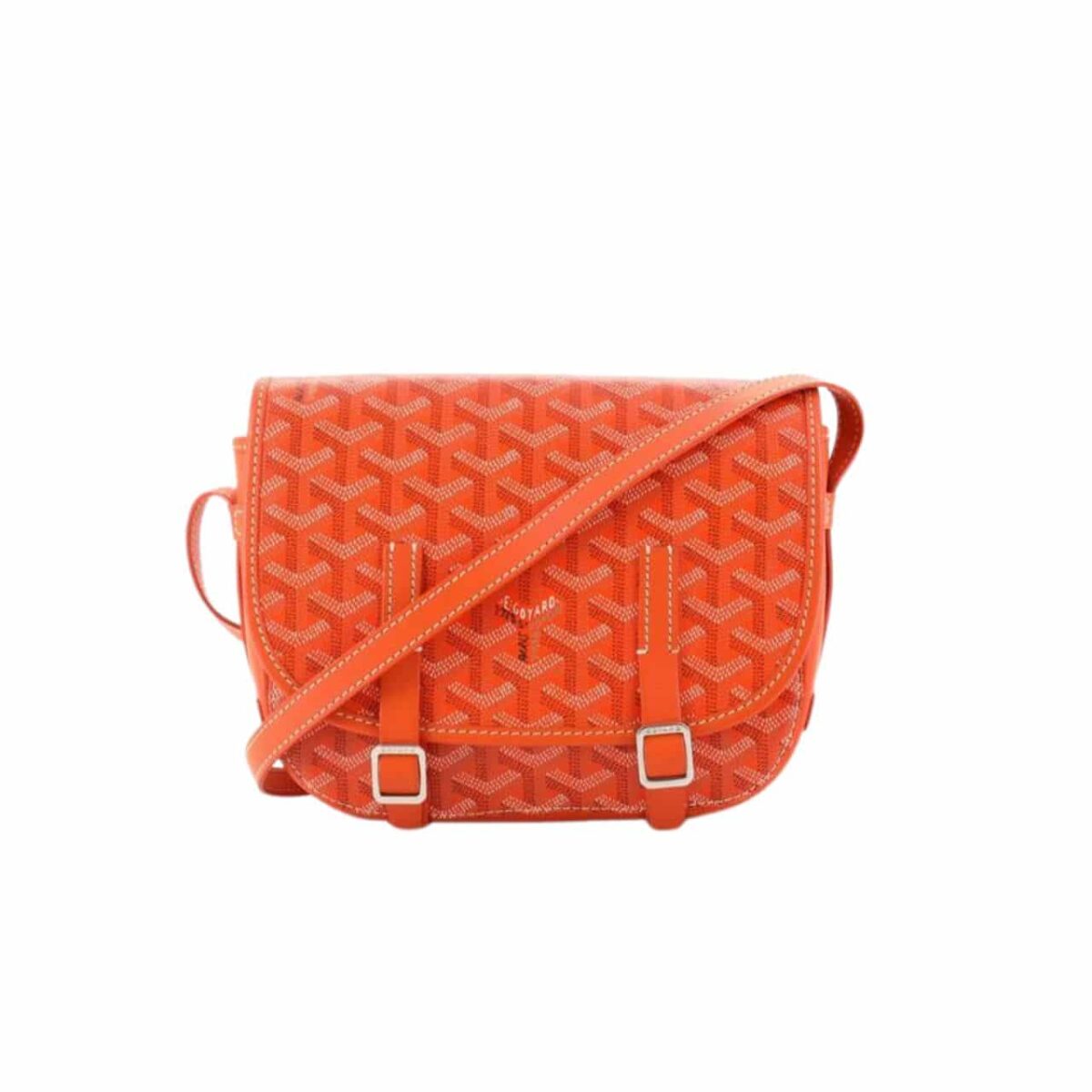 Goyard Goyardine Belvedere Pm Messenger Bag Orange 21Cm - Image 1