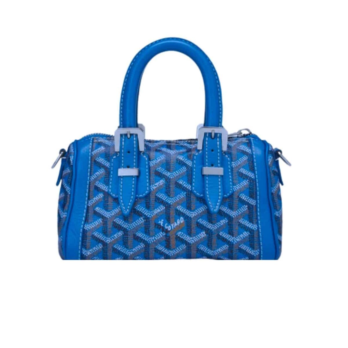 Goyard Goyardine Croisiere Mini Blue 19Cm - Image 1
