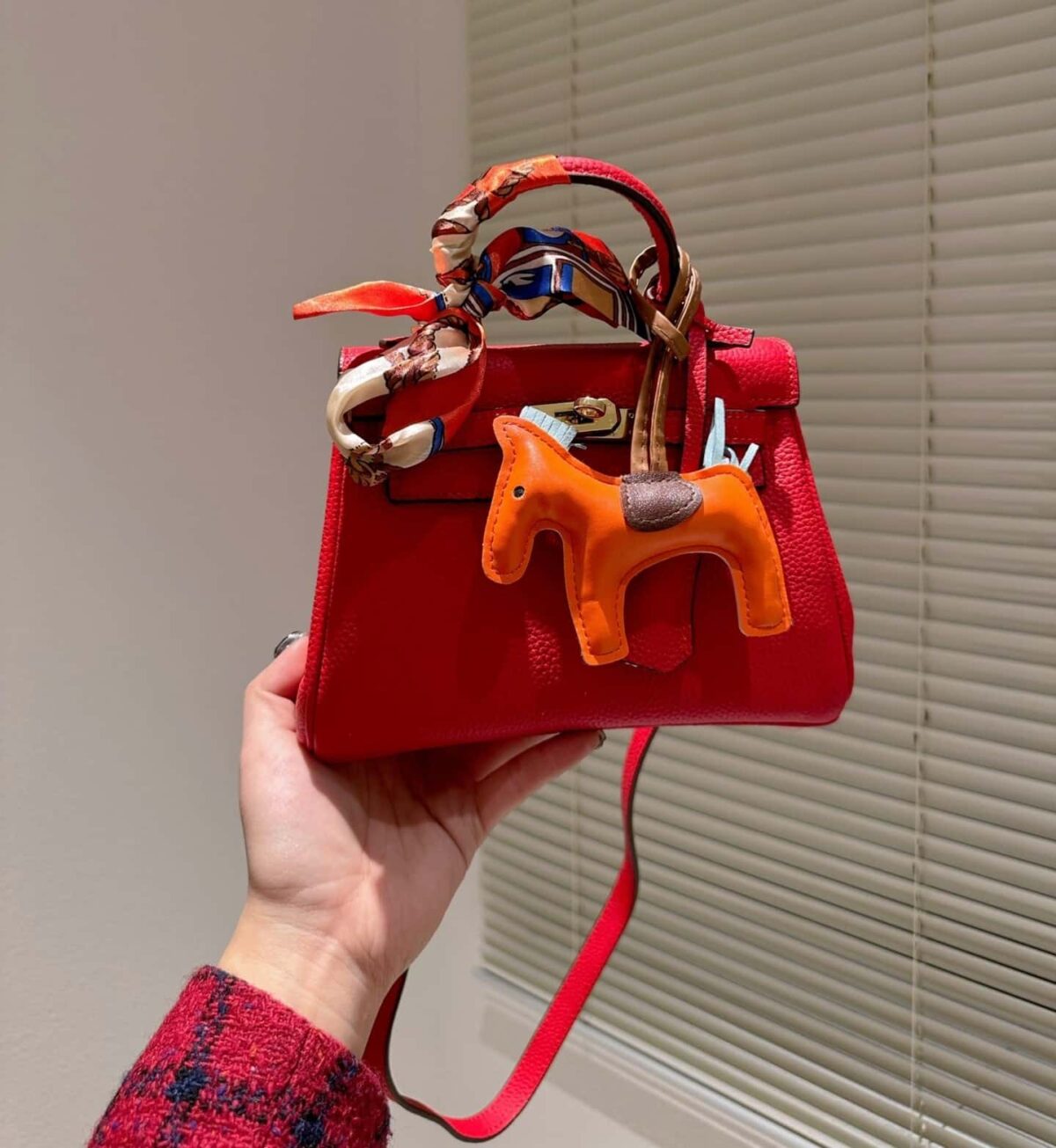 Hermes Kelly Togo Red 20Cm - Image 2