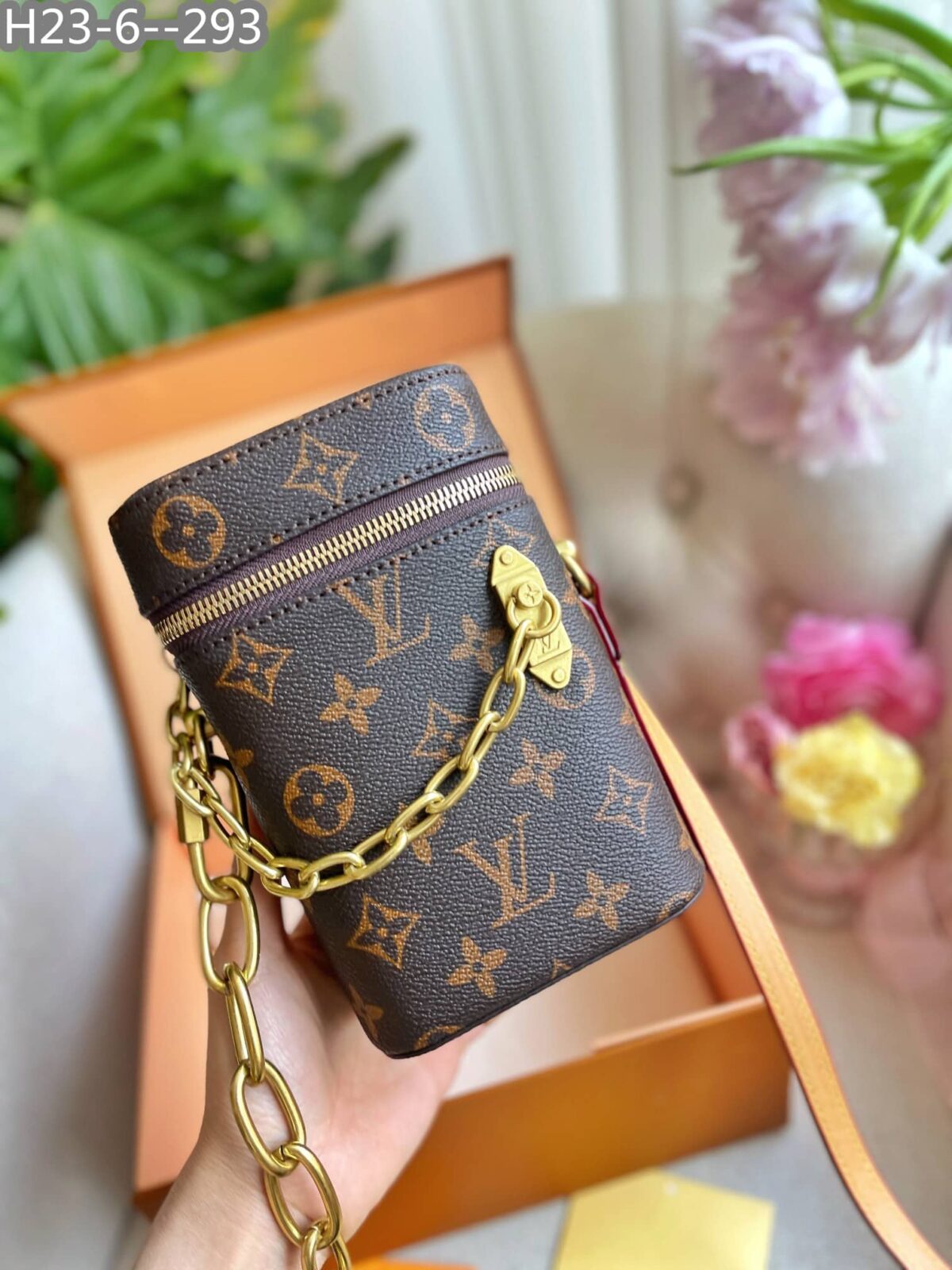 Louis Vuitton Phone Box Monogram Legacy Brown 18Cm M44914 - Image 4