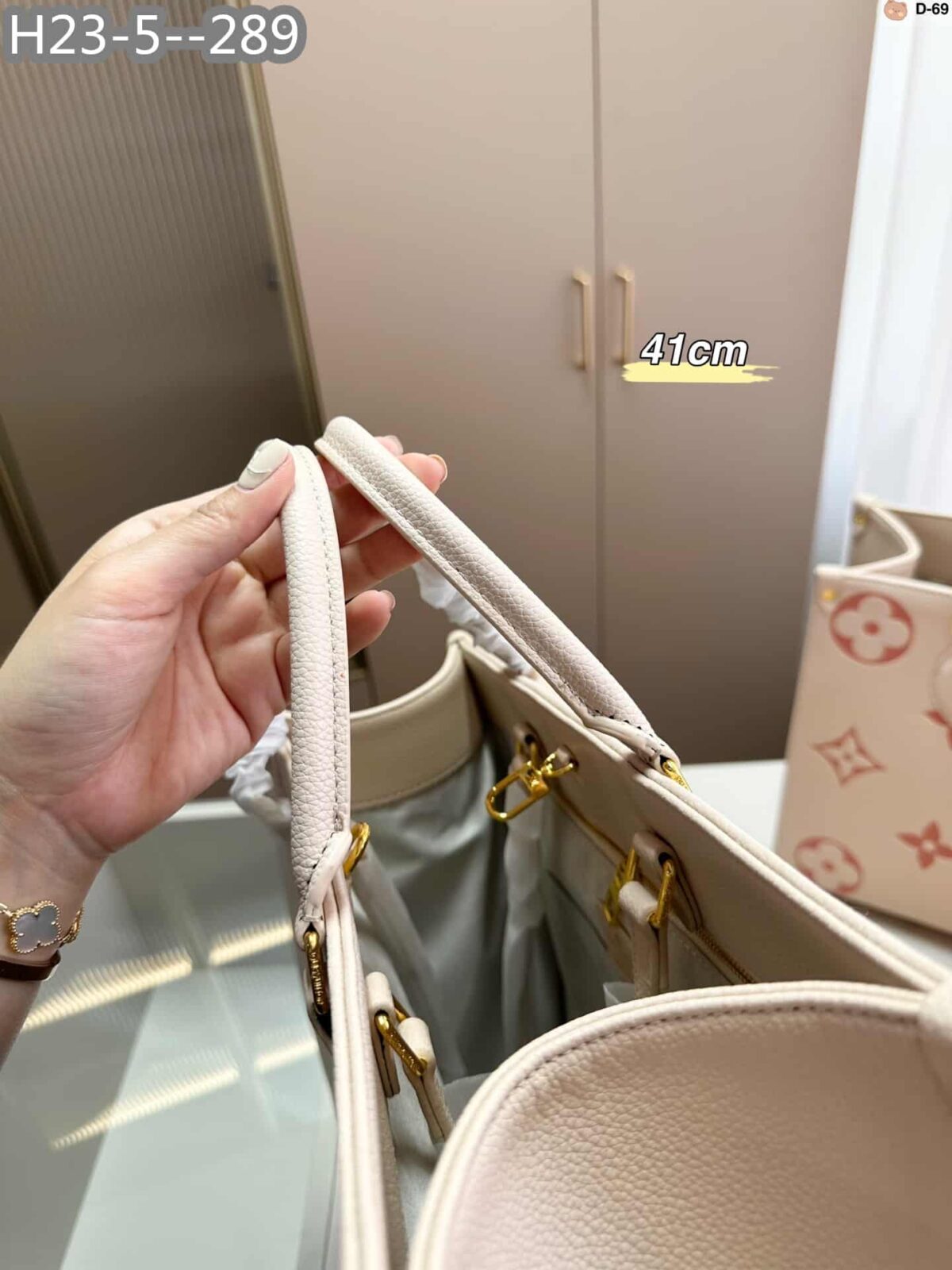 Louis Vuitton Onthego Bag Pink 41Cm - Image 7