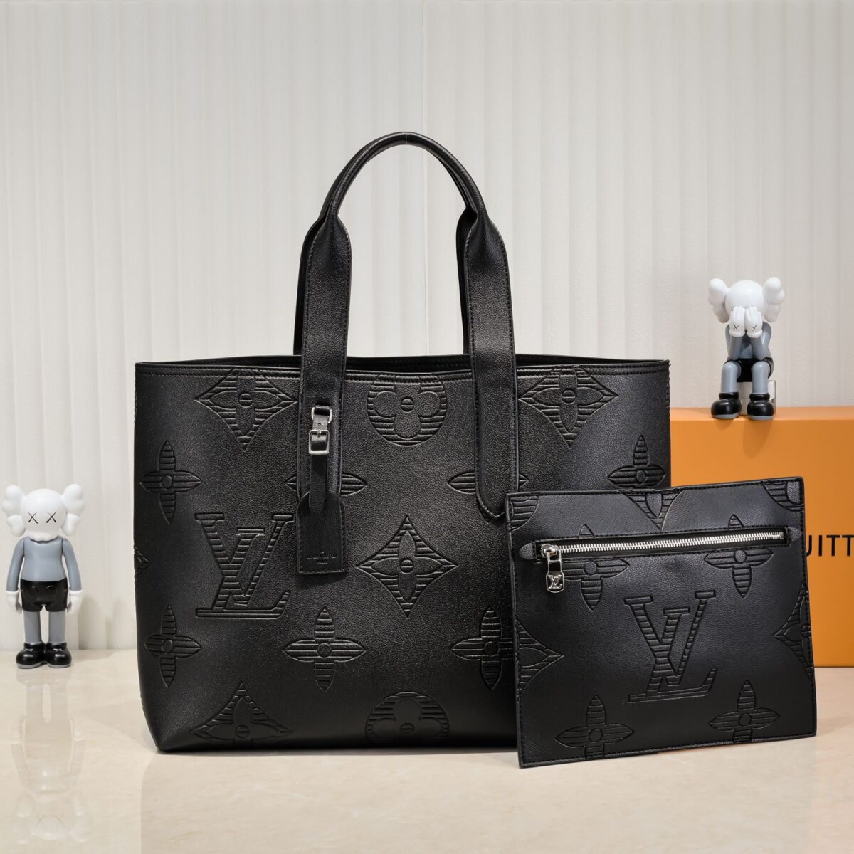 Louis Vuitton Monogram Motif Cabas Voyage 45Cm - Image 10
