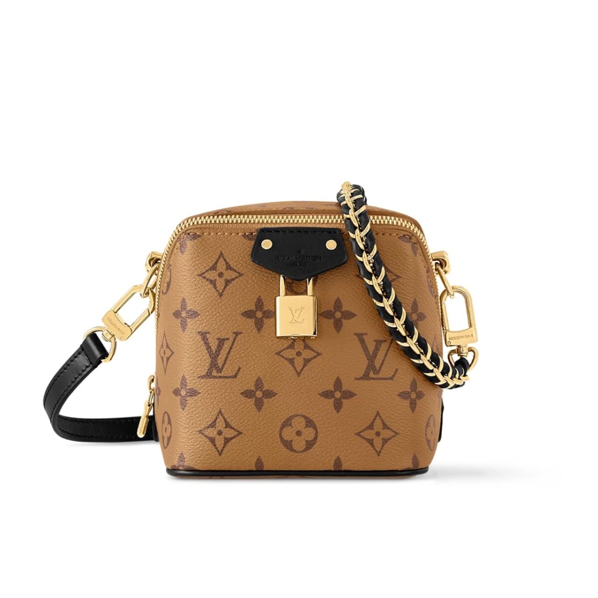 Louis Vuitton Just In Case Monogram Reverse Canvas Leather Brown 13Cm M47162 - Image 1