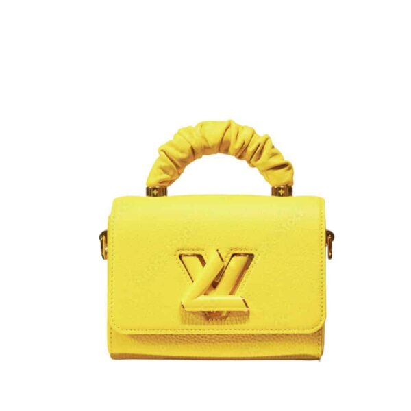 Louis Vuitton Twist Mm Bags Yellow 22Cm