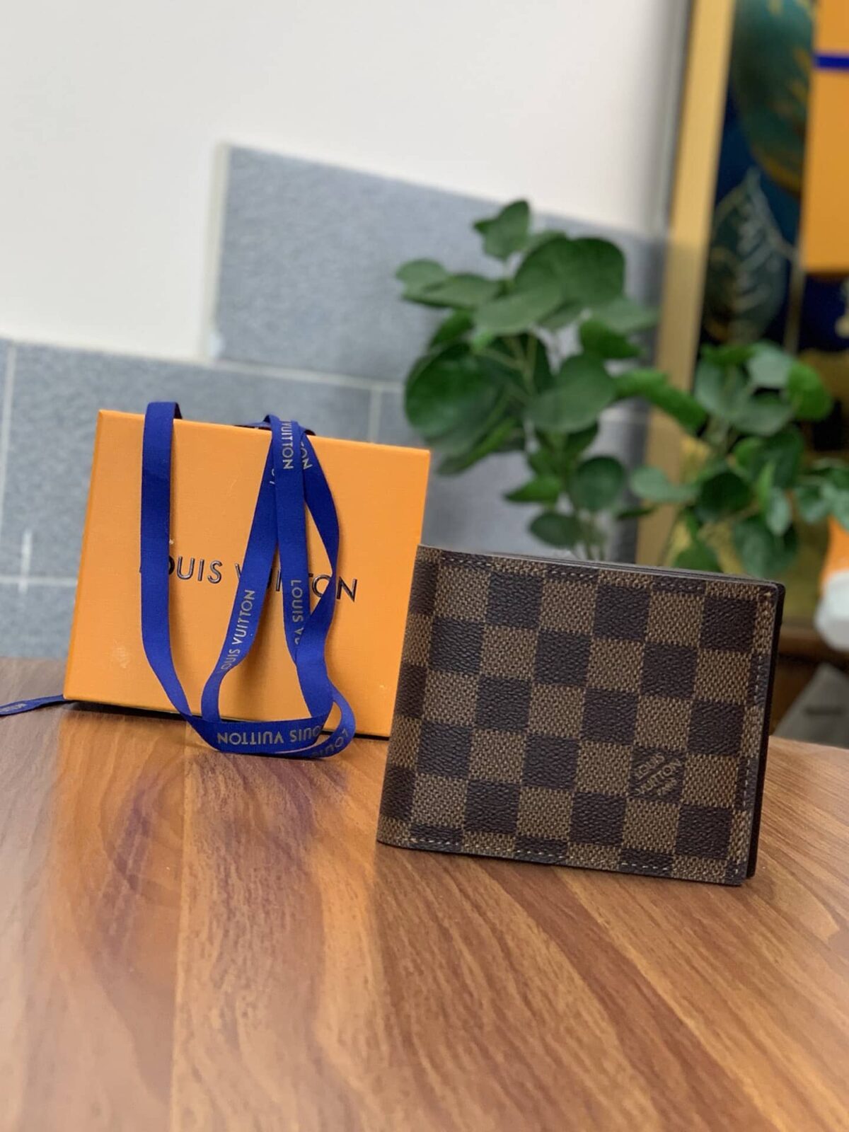 Louis Vuitton Damier Brown Coated Canvas 11Cm N60053 - Image 2