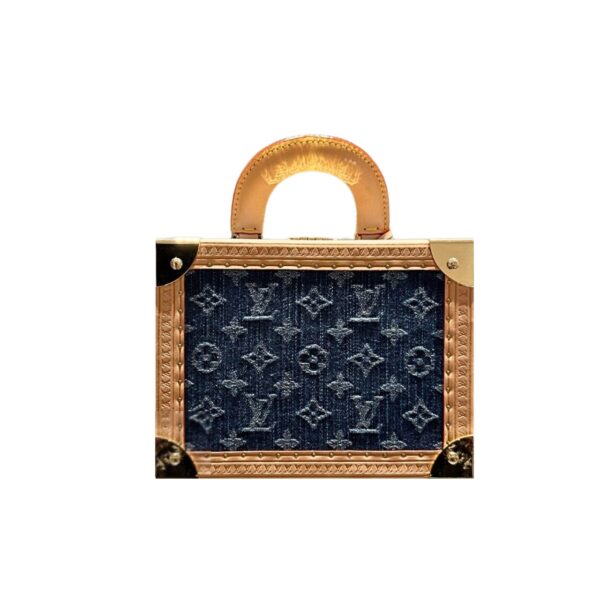 Louis Vuitton Petite Valise Denim Blue 21Cm M24161