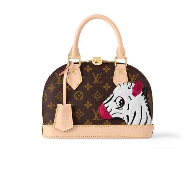 Louis Vuitton Alma Bb Monogram Coated Canvas 24Cm M47201