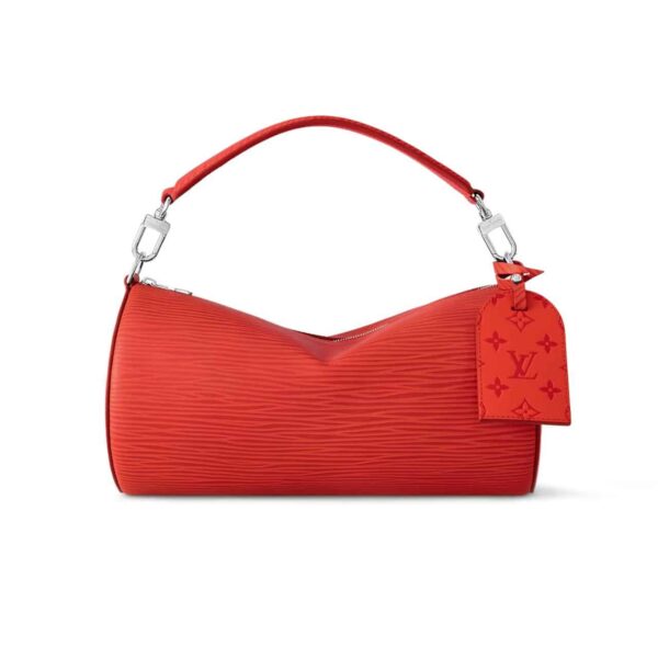 Louis Vuitton Soft Polochon Vermillion Red 33Cm M23719