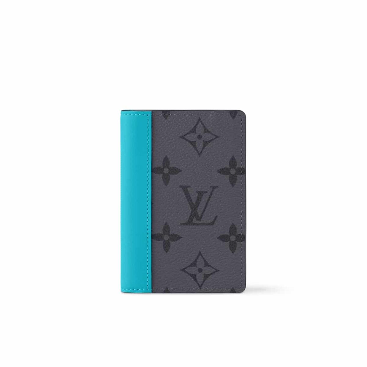 Louis Vuitton Pocket Organizer Monogram Eclipse Reverse Turquoise 15Cm M11469 - Image 1