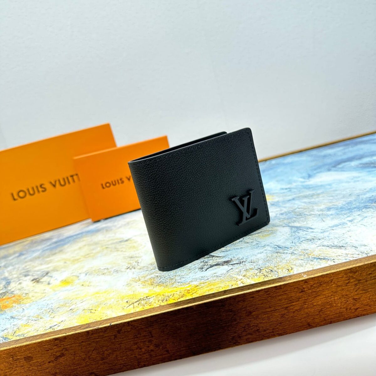 Louis Vuitton Multiple Wallet Black 11Cm M30295 - Image 3