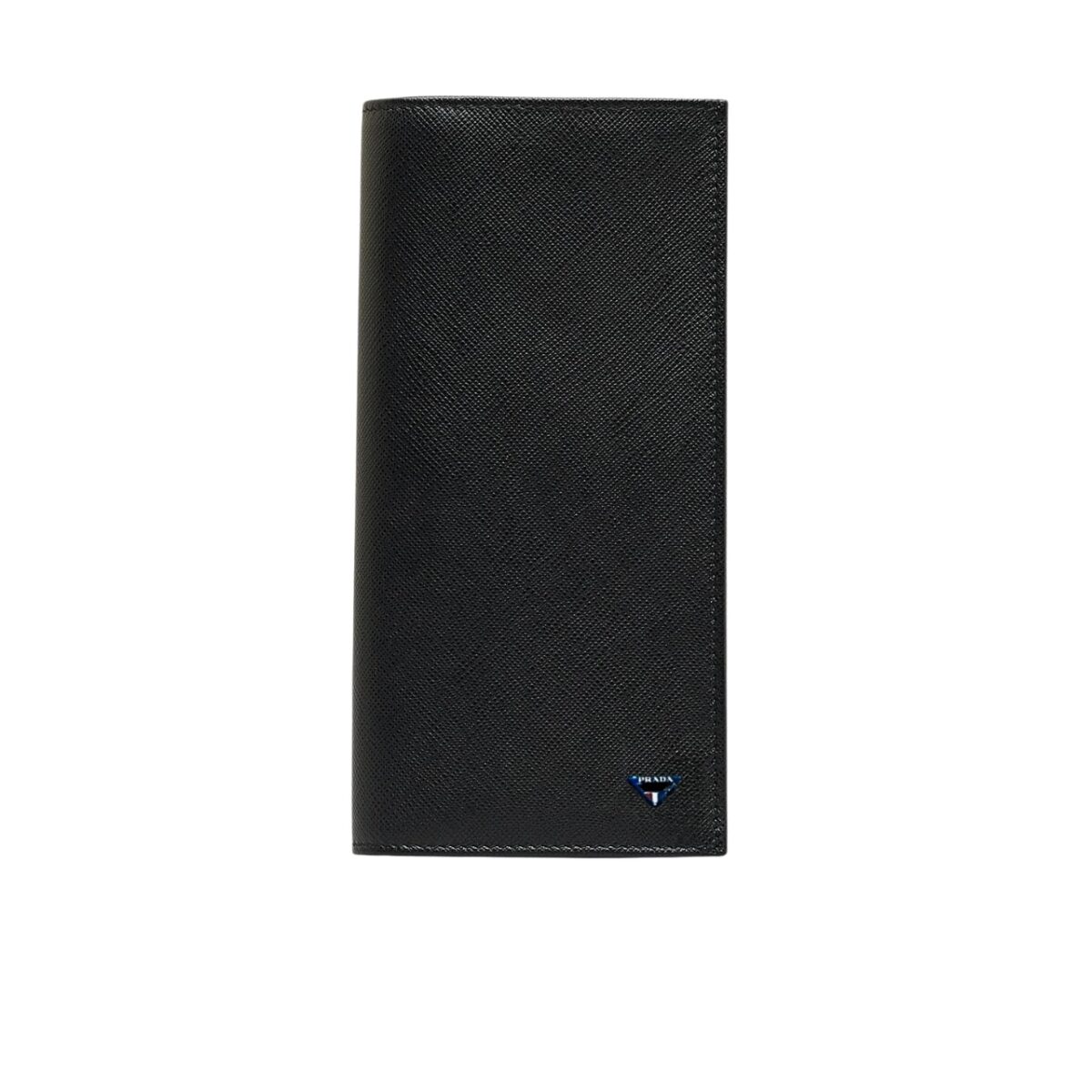 Prada Large Saffiano Leather Wallet With Logo Black 19Cm - Image 1