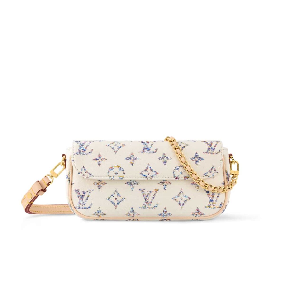 Louis Vuitton Wallet On Chain Ivy Multicolor White 23Cm M83499 - Image 1