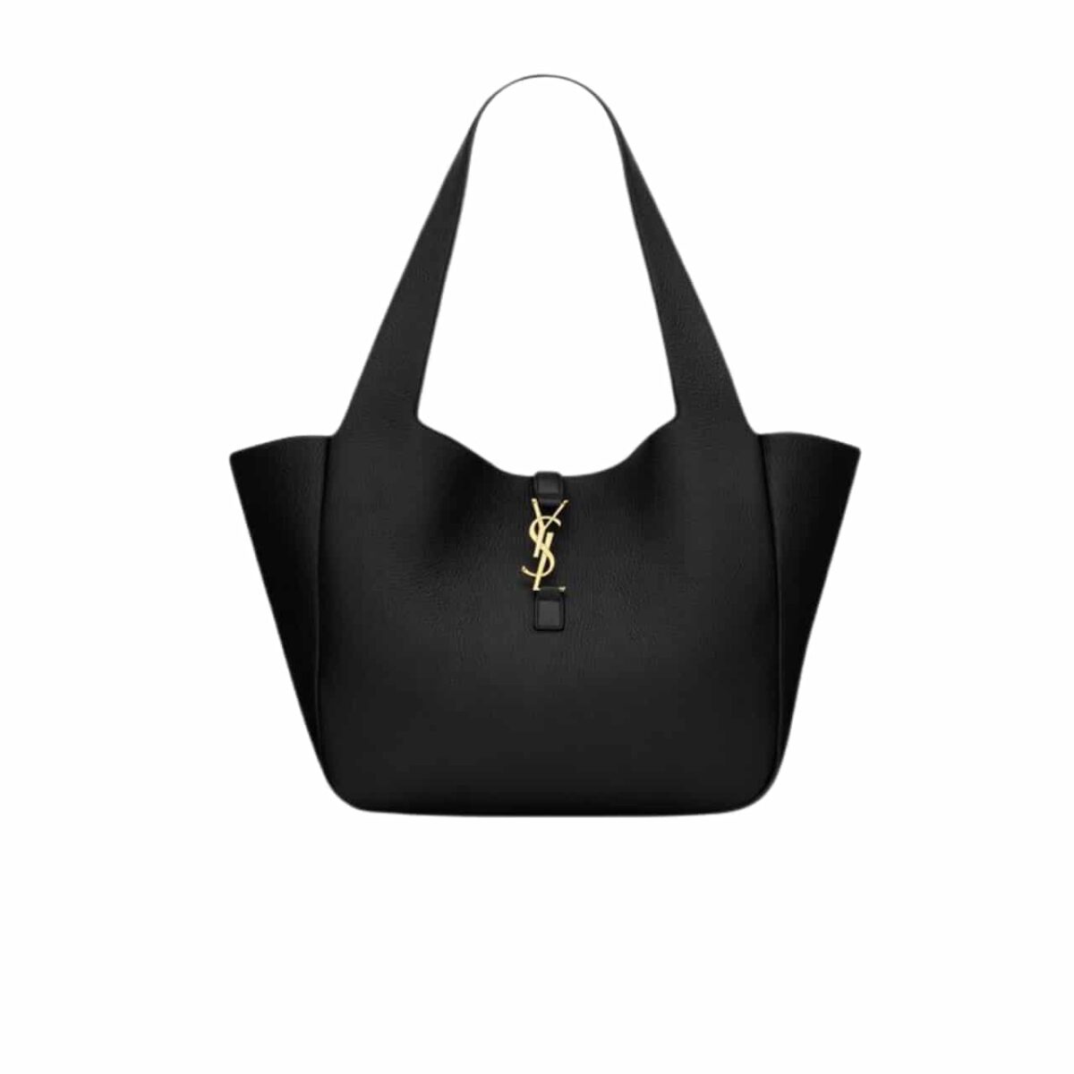 Saint Laurent Le 5 À 7 Bea In Grained Leather Black 50Cm 763435Aactp1000 - Image 1