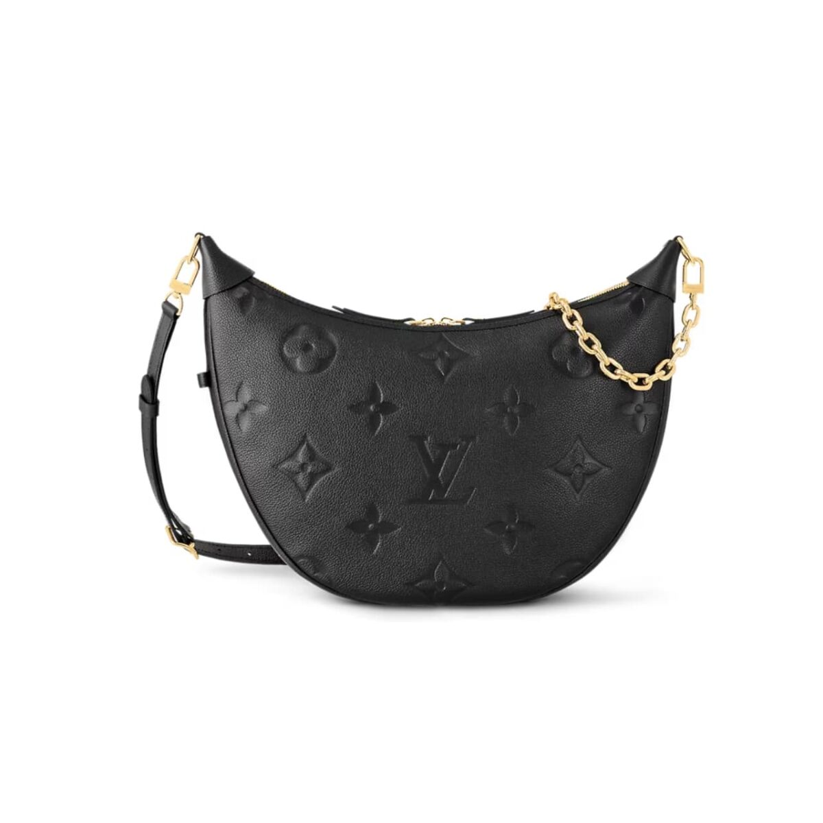 Louis Vuitton Loop Hobo Monogram Empreinte Black 37Cm M46739 - Image 1
