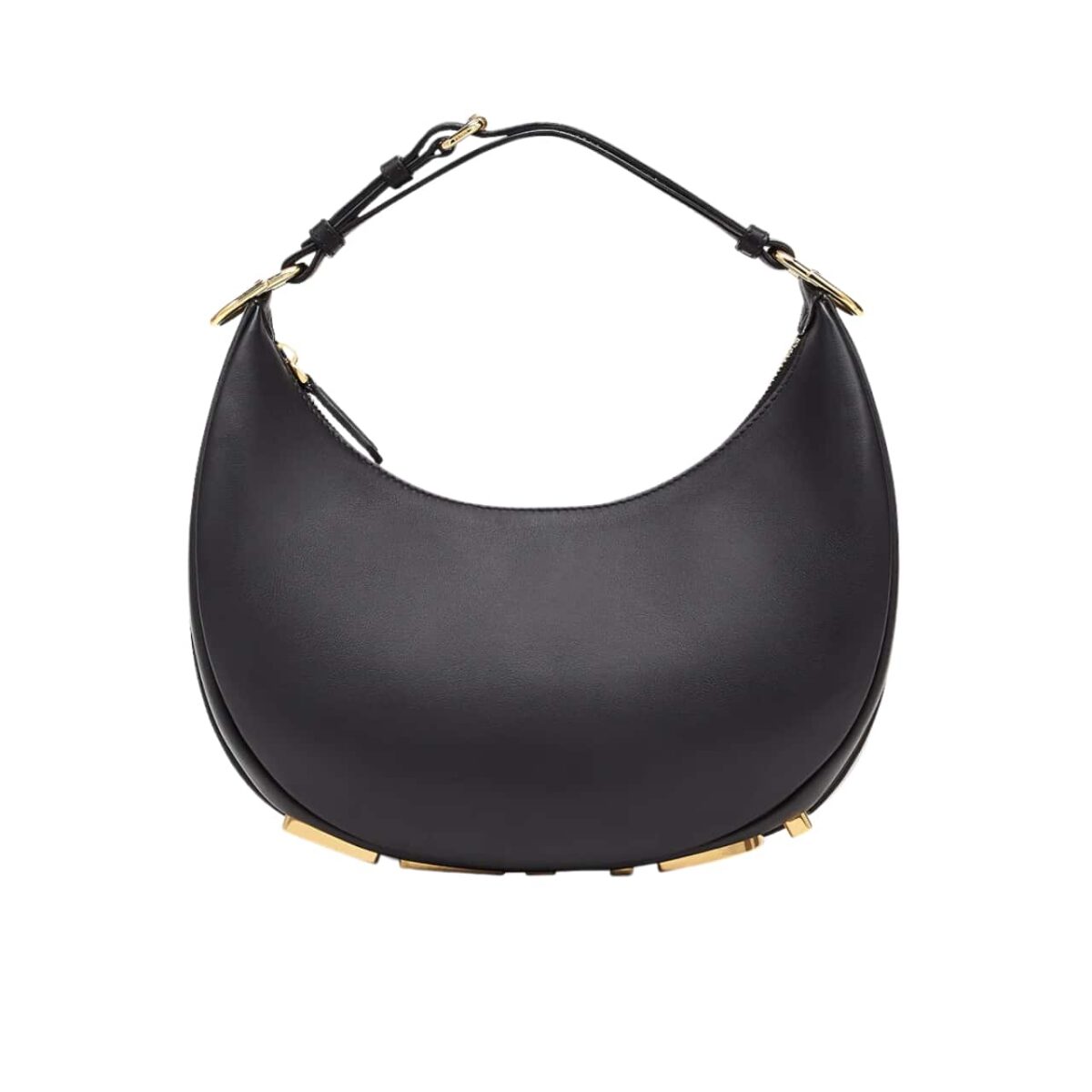 Fendi Fendigraphy Mini Leather Bag Black 20Cm 8Bs081A5Dyf1Hej - Image 1