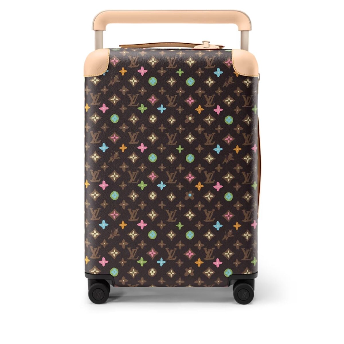 Louis Vuitton Horizon 55 Suitcase Monogram Craggy Coated Canvas Chocolate 55Cm M47070 - Image 1