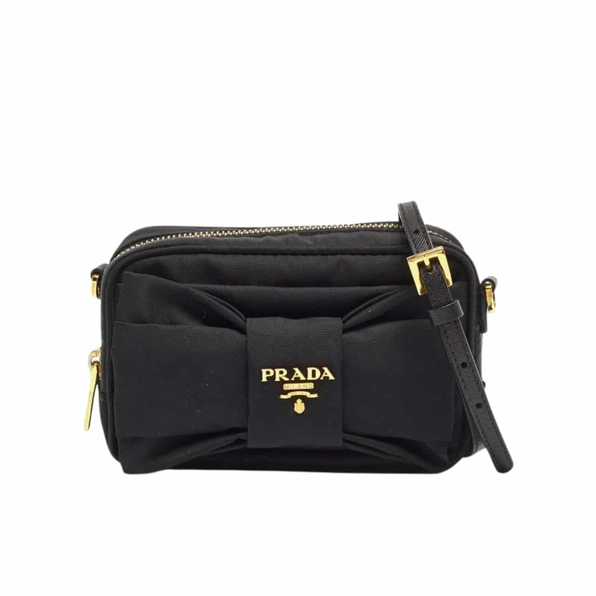 Prada Tessuto Fiocco Bow Crossbody Bag 24Cm - Image 1