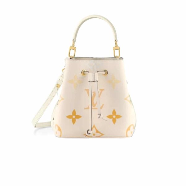 Louis Vuitton Néonoé Bb Monogram Bag Latte And Orange 25Cm