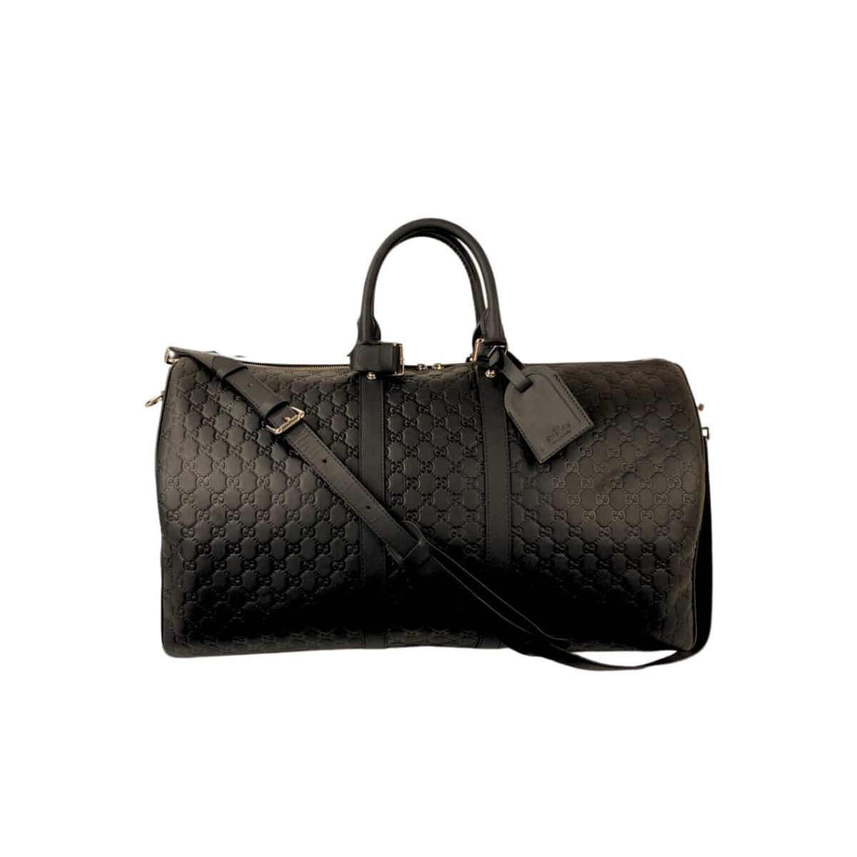 Gucci Gg Carry On Duffle Bag Black 50Cm - Image 1